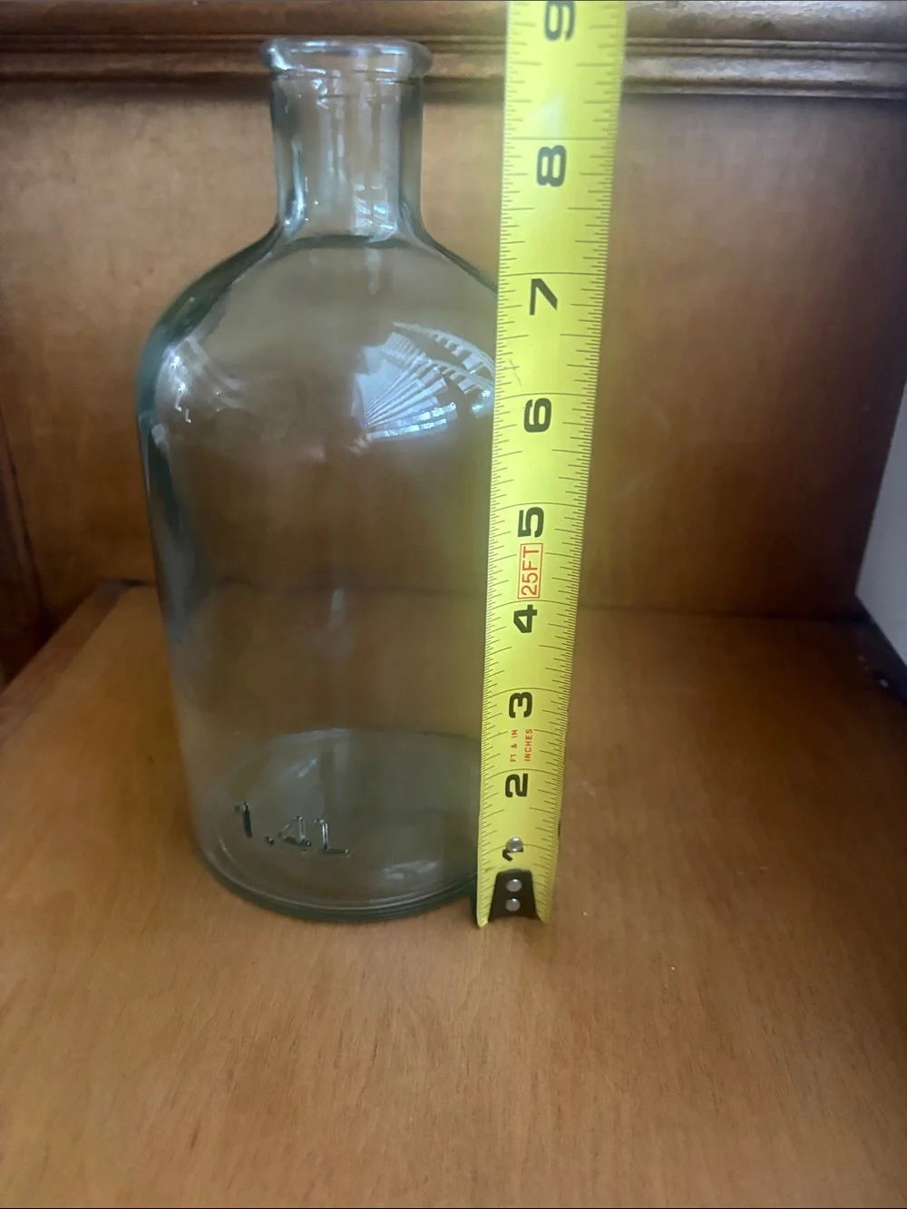 Hearth & Hand Magnolia Recycled Glass Bottle Jug Vases Set of 2 - 2.7L & 1.4L